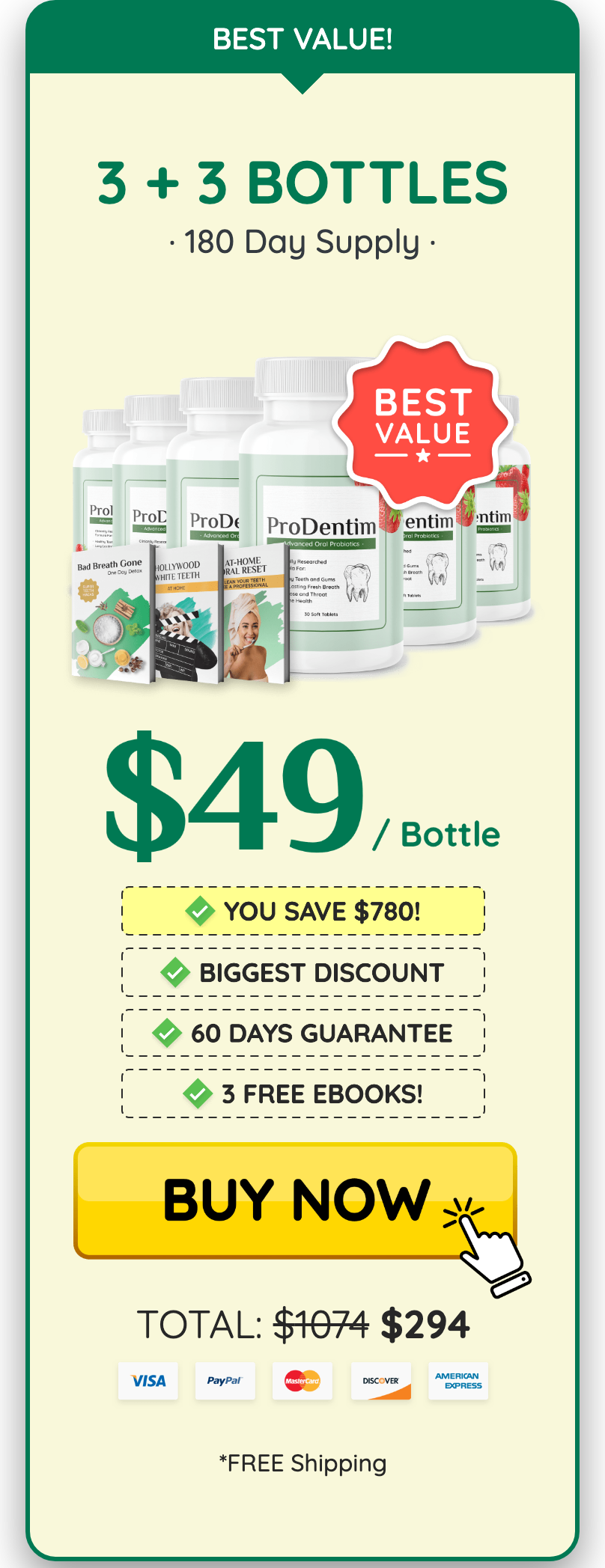 prodentim-180-day-supply